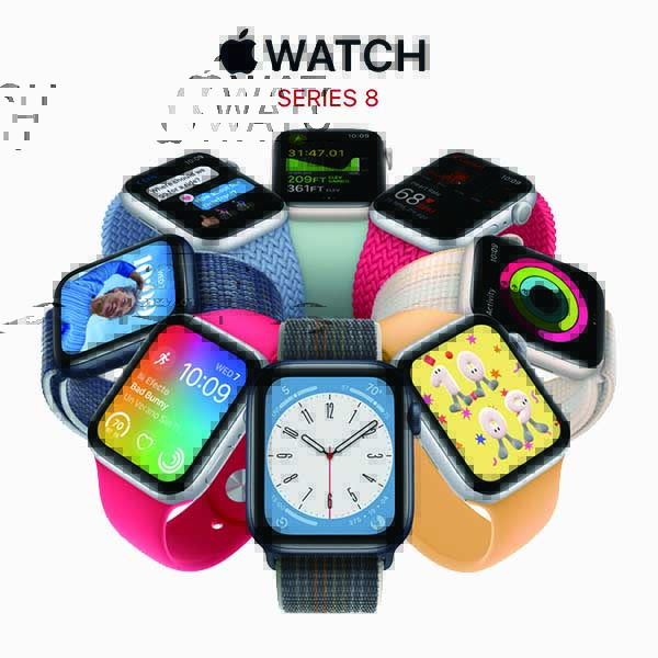 Apple Watch Series 8  (45MM) LTE - 鋁金屬錶殼 ▼加贈送硅膠系列保護框